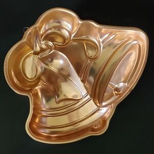 🔔 12"x10" Copper Aluminum Bells 🔔 Mold w/ Hanging Loop Farmhouse Decor